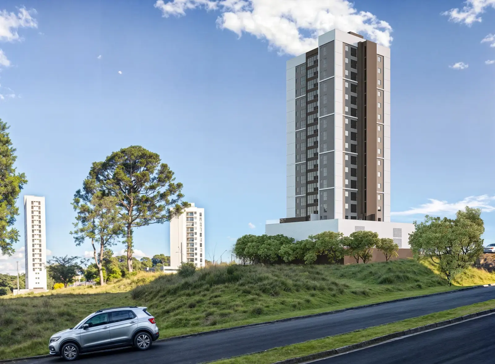 Implantação do Liv Essenza vista de cima